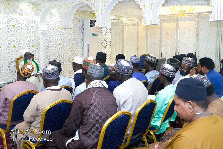 دیدار شیخ زکزاکی با نمایندگان «انجمن رسانه‌ای» جنبش اسلامی در ابوجا، نیجریه