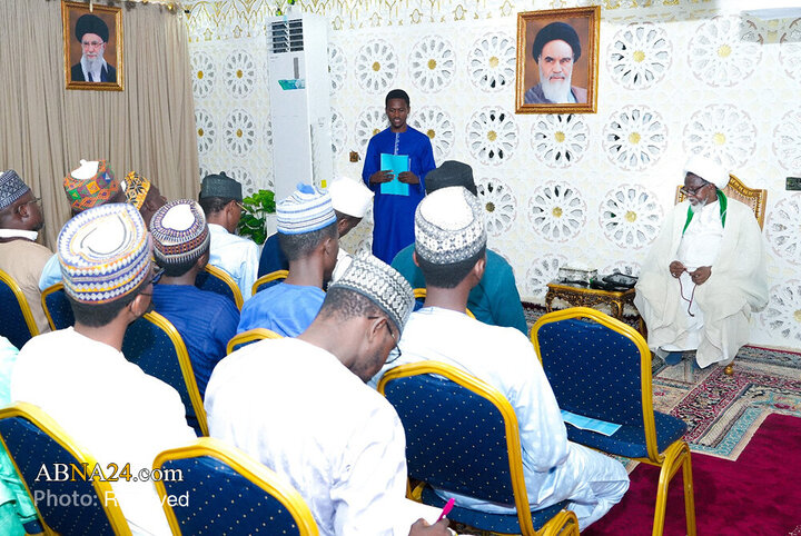 دیدار شیخ زکزاکی با نمایندگان «انجمن رسانه‌ای» جنبش اسلامی در ابوجا، نیجریه