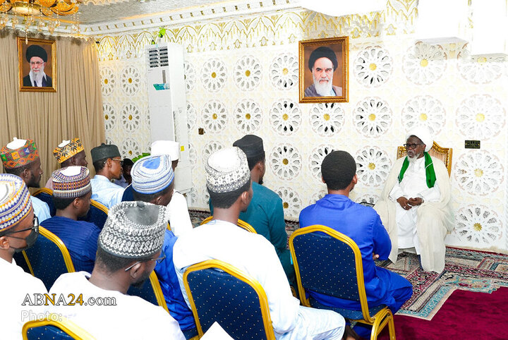 دیدار شیخ زکزاکی با نمایندگان «انجمن رسانه‌ای» جنبش اسلامی در ابوجا، نیجریه