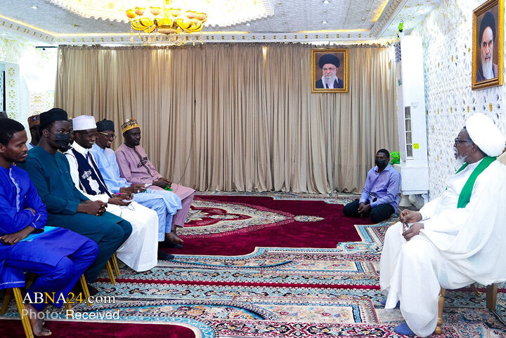 دیدار شیخ زکزاکی با نمایندگان «انجمن رسانه‌ای» جنبش اسلامی در ابوجا، نیجریه