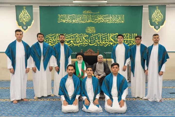 تقرير مصور/ الجولة التبليغية الخامسة للمواهب القرآنية في قم المقدسة تتواصل بلقاء نخبة من العلماء