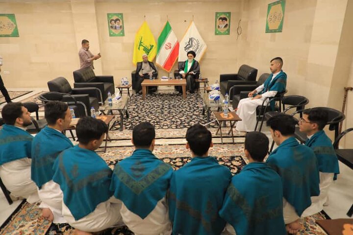 تقرير مصور/ الجولة التبليغية الخامسة للمواهب القرآنية في قم المقدسة تتواصل بلقاء نخبة من العلماء