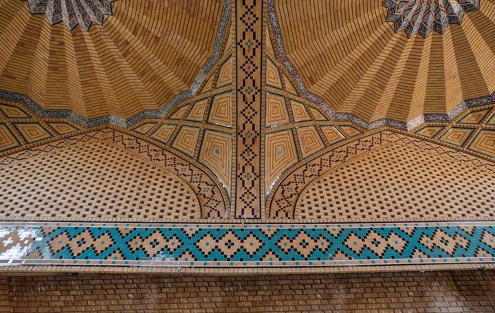 نسب إنجاز متقدمة في مشروع صحن باب القبلة الكبير وسردابه بالعتبة العباسية المقدسة