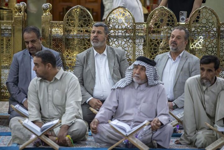 إقامة محفل قرآنيّ بذكرى ولادة الإمام العسكري (ع) في مرقد أبي الفضل العباس  (ع)