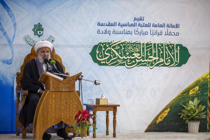 إقامة محفل قرآنيّ بذكرى ولادة الإمام العسكري (ع) في مرقد أبي الفضل العباس  (ع)