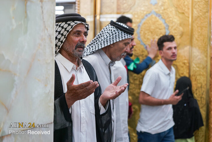 Informe fotográfico | Instantáneas de la devoción de los peregrinos bajo la sombra de la dorada cúpula del Imam Alí (la paz sea con él)