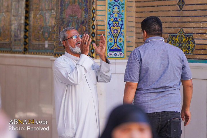 Informe fotográfico | Instantáneas de la devoción de los peregrinos bajo la sombra de la dorada cúpula del Imam Alí (la paz sea con él)