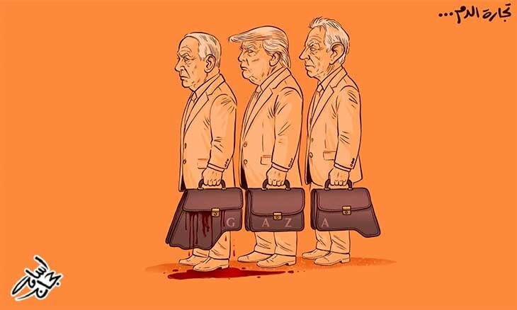 کاریکاتیر / تجار الدم