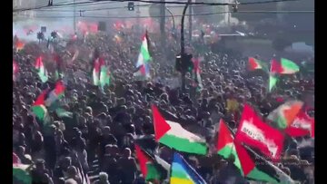 Manifestações na Europa em solidariedade ao povo palestino