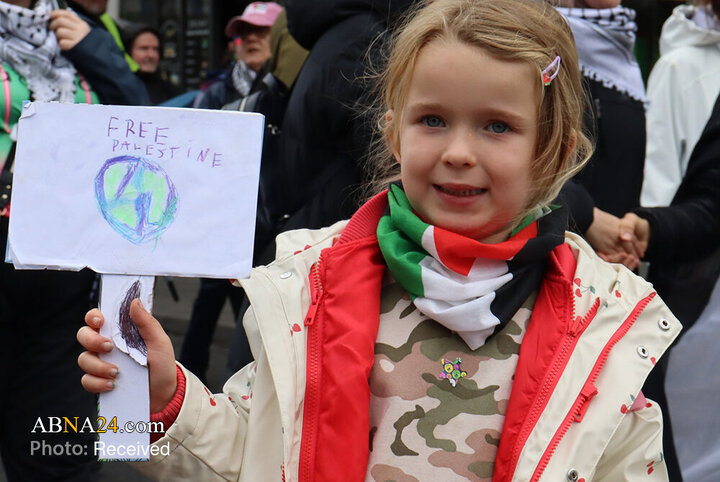 تجمعات گسترده حامیان فلسطین در فرانسه و ایرلند علیه جنایات رژیم صهیونیستی