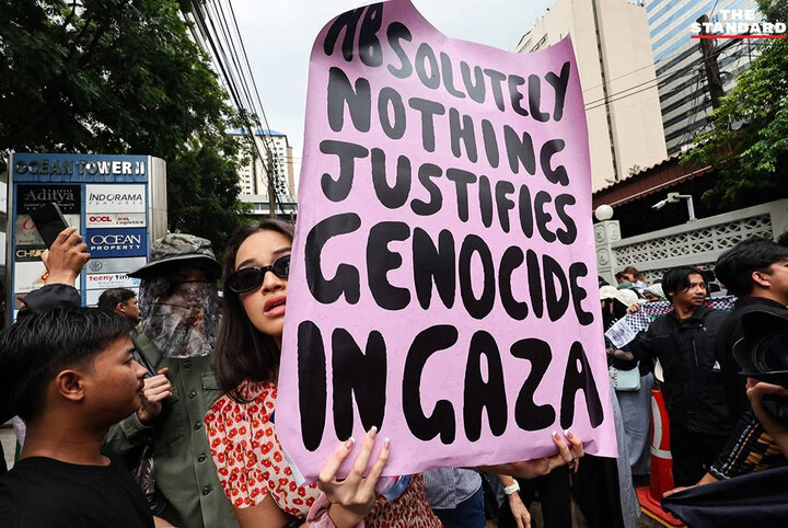 تجمعات گسترده حامیان فلسطین در تایلند علیه جنایات رژیم صهیونیستی