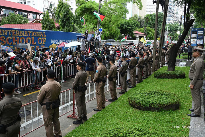 تجمعات گسترده حامیان فلسطین در تایلند علیه جنایات رژیم صهیونیستی