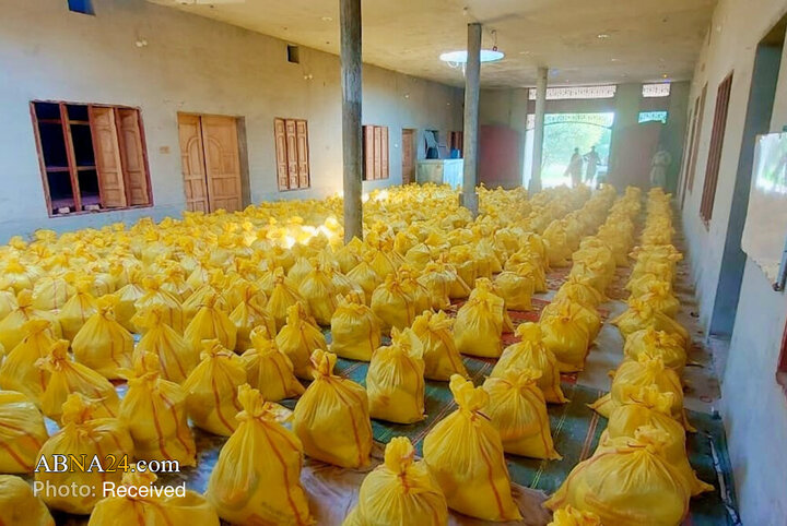 کمک‌رسانی مجلس وحدت مسلمین به خانواده‌های سیل‌زده در ایالت پنجاب پاکستان