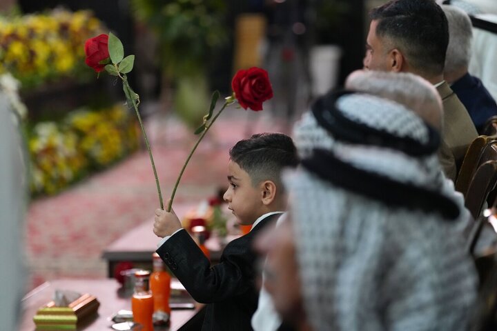 FInforme fotográfico |  Ceremonia de recitación de la súplica Yushan Saghir en el santuario sagrado de Al-Kazimiya