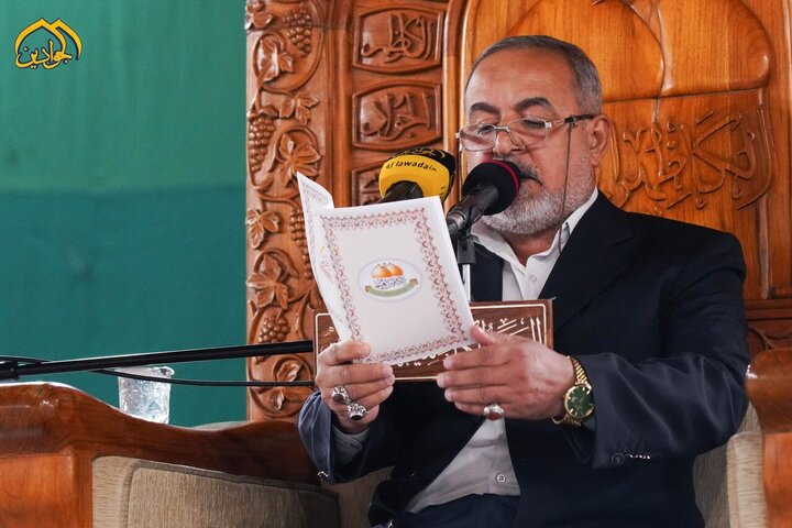 FInforme fotográfico |  Ceremonia de recitación de la súplica Yushan Saghir en el santuario sagrado de Al-Kazimiya
