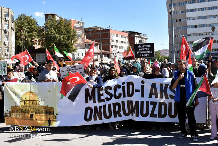 Informe fotográfico | Masiva manifestación pro-Gaza en Estambul, Turquía
