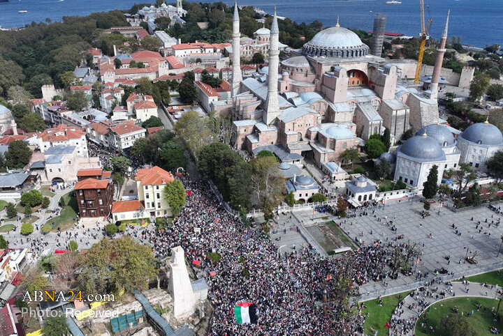 Informe fotográfico | Masiva manifestación pro-Gaza en Estambul, Turquía