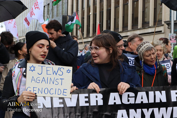 Informe fotográfico | Amplias manifestaciones pro-Palestina en Francia e Irlanda contra los crímenes del régimen israelí