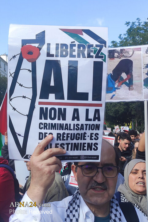 Informe fotográfico | Amplias manifestaciones pro-Palestina en Francia e Irlanda contra los crímenes del régimen israelí