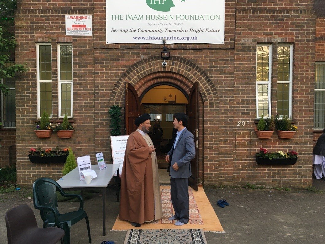 دستگیری مردی در انگلیس با اتهام تخریب و شعارنویسی روی مرکز اسلامی امام حسین(ع)