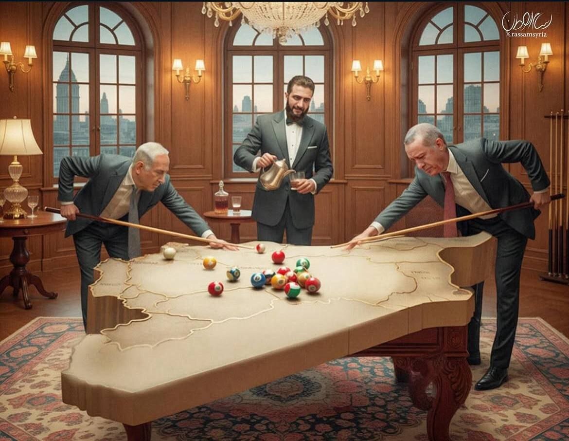 كاريكاتير / وضعية الجولاني الآن