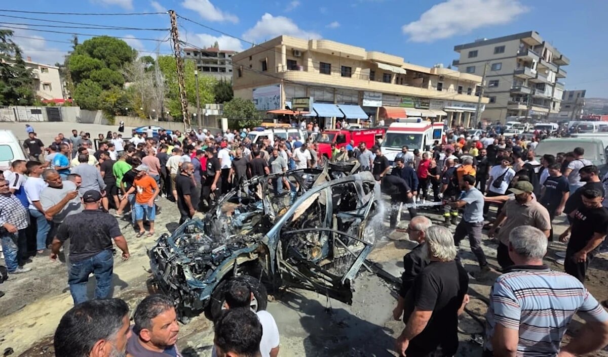 العدو يرتكب مجزرة جديدة: استهداف جريح «بيجر» وزوجته على طريق زبدين جنوب لبنان