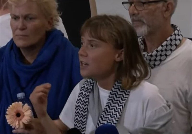 اولین اظهارنظر گرتا تونبرگ پس از آزادی از بازداشت اسرائیل