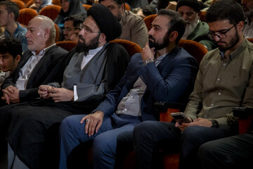 گزارش تصویری | مراسم نخستین سالگرد شهادت شهید سید حسن نصرالله در دانشگاه تهران