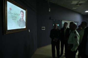 نمایشگاه «فدائیان امنیت»؛ روایتی از پرتره شهدای فراجا در دفاع مقدس ۱۲روزه