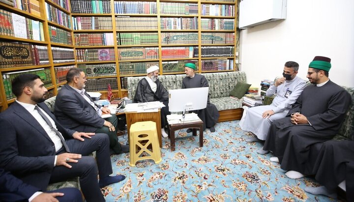 تقرير مصور/ نائب الأمين العام للعتبة الحسينية يطلع على الأنشطة والخطط الخاصة بقسم الشؤون الدينية