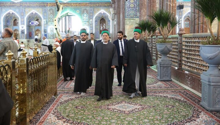 تقرير مصور/ نائب الأمين العام للعتبة الحسينية يطلع على الأنشطة والخطط الخاصة بقسم الشؤون الدينية