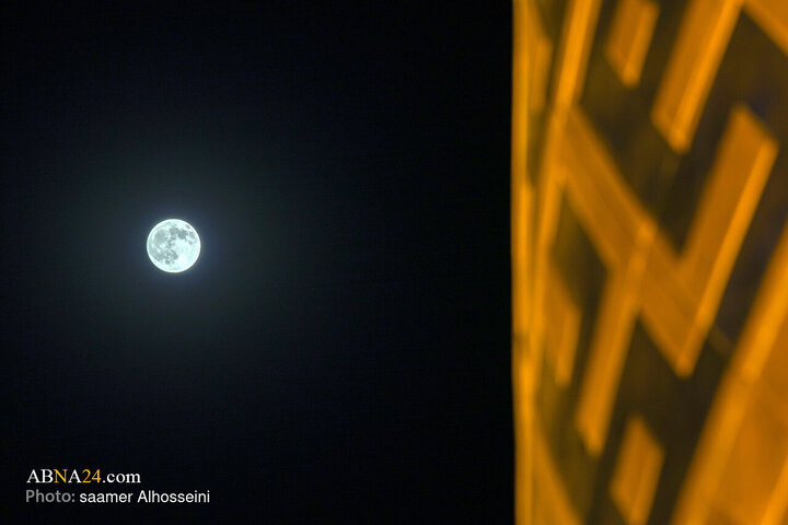 ابرماه اکتبر در آسمان کربلای معلی