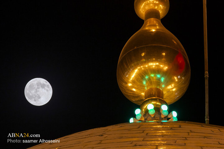 ابرماه اکتبر در آسمان کربلای معلی