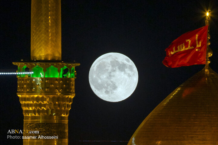 ابرماه اکتبر در آسمان کربلای معلی