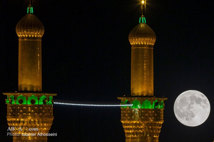 ابرماه اکتبر در آسمان کربلای معلی