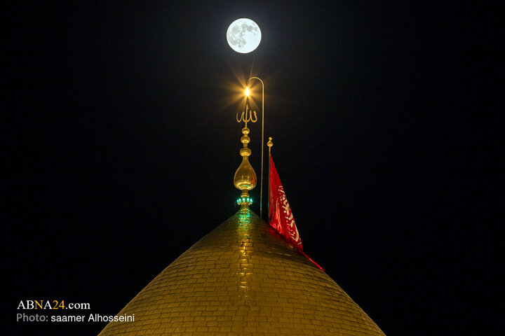 ابرماه اکتبر در آسمان کربلای معلی