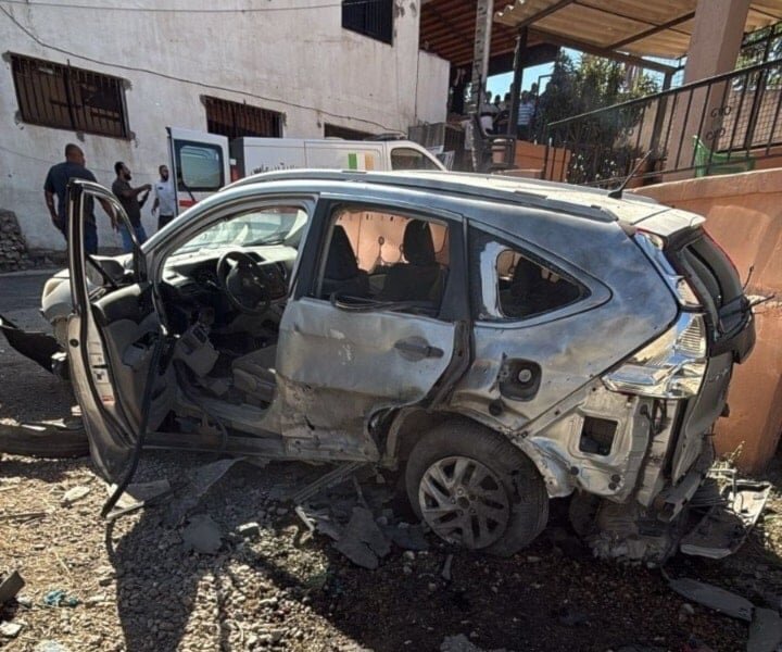 レバノン南部デイル・アアメスにおけるイスラエル無人機攻撃で、犠牲者1名と負傷者1名