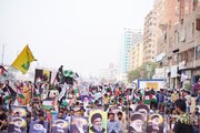 تصویری رپورٹ | کراچی میں شہدائے مقاومت کے حق میں شاندار ریلی