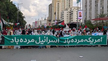 تصویری رپورٹ |کراچی میں فلسطین سے اظہار یکجہتی اور اسرائیل کے خلاف عظیم الشان ریلی