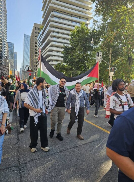 Informe fotográfico | Toronto: Masiva manifestación a favor de Palestina en Canadá