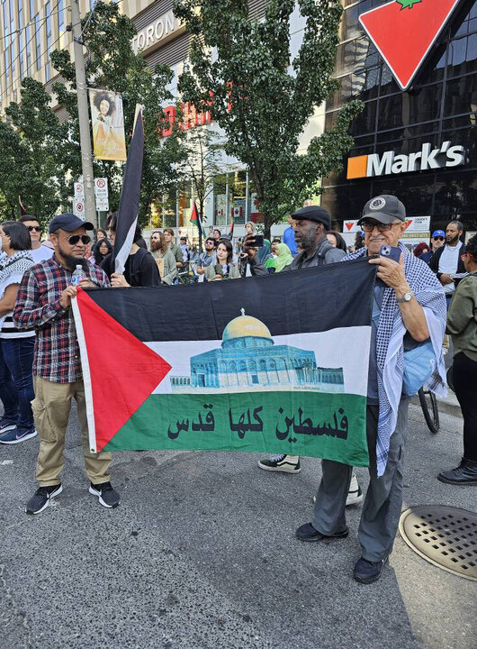 Informe fotográfico | Toronto: Masiva manifestación a favor de Palestina en Canadá