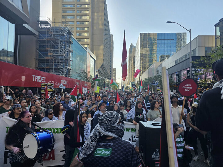 Informe fotográfico | Toronto: Masiva manifestación a favor de Palestina en Canadá