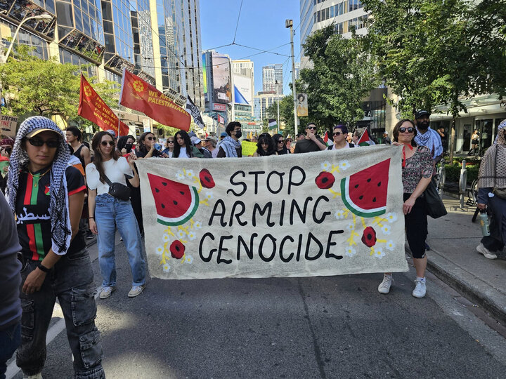 Informe fotográfico | Toronto: Masiva manifestación a favor de Palestina en Canadá