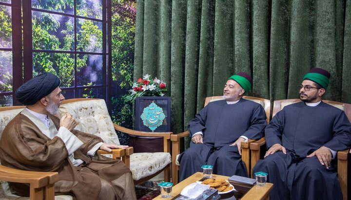 تقرير مصور/ نائب الأمين العام للعتبة الحسينية المقدسة يطلع على أعمال مؤسسة علوم نهج البلاغة