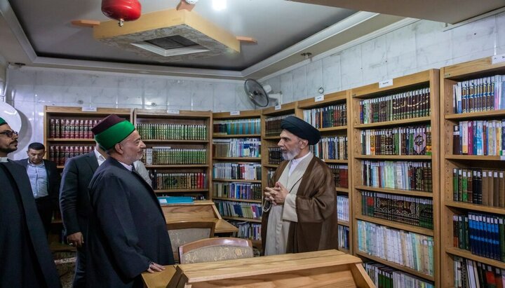 تقرير مصور/ نائب الأمين العام للعتبة الحسينية المقدسة يطلع على أعمال مؤسسة علوم نهج البلاغة