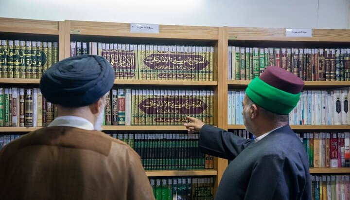 تقرير مصور/ نائب الأمين العام للعتبة الحسينية المقدسة يطلع على أعمال مؤسسة علوم نهج البلاغة