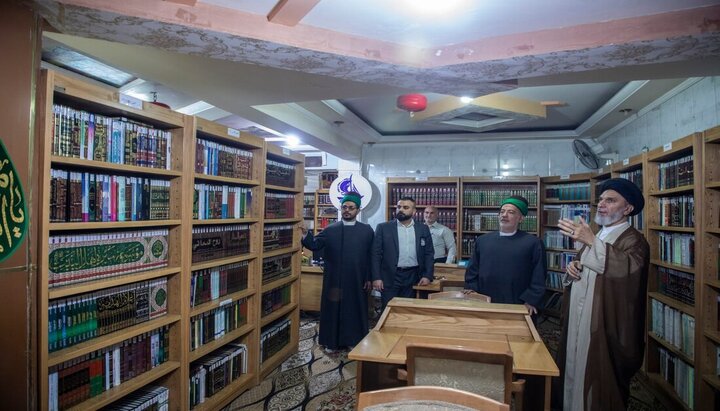 تقرير مصور/ نائب الأمين العام للعتبة الحسينية المقدسة يطلع على أعمال مؤسسة علوم نهج البلاغة