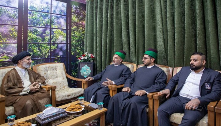 تقرير مصور/ نائب الأمين العام للعتبة الحسينية المقدسة يطلع على أعمال مؤسسة علوم نهج البلاغة