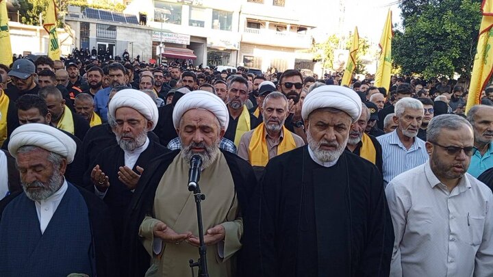 حزب الله وجماهير المقاومة يشيّعون الشّهيد علي قدوح في ياطر جنوب لبنان