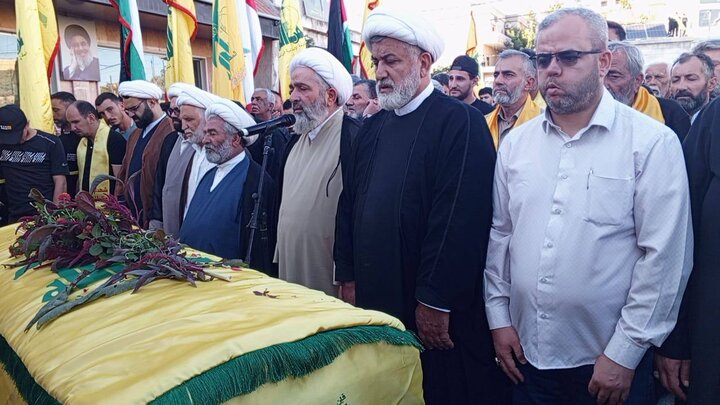 حزب الله وجماهير المقاومة يشيّعون الشّهيد علي قدوح في ياطر جنوب لبنان